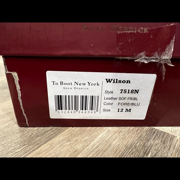 To Boot New York Slip on olive green size 12 - Picture 8 of 8